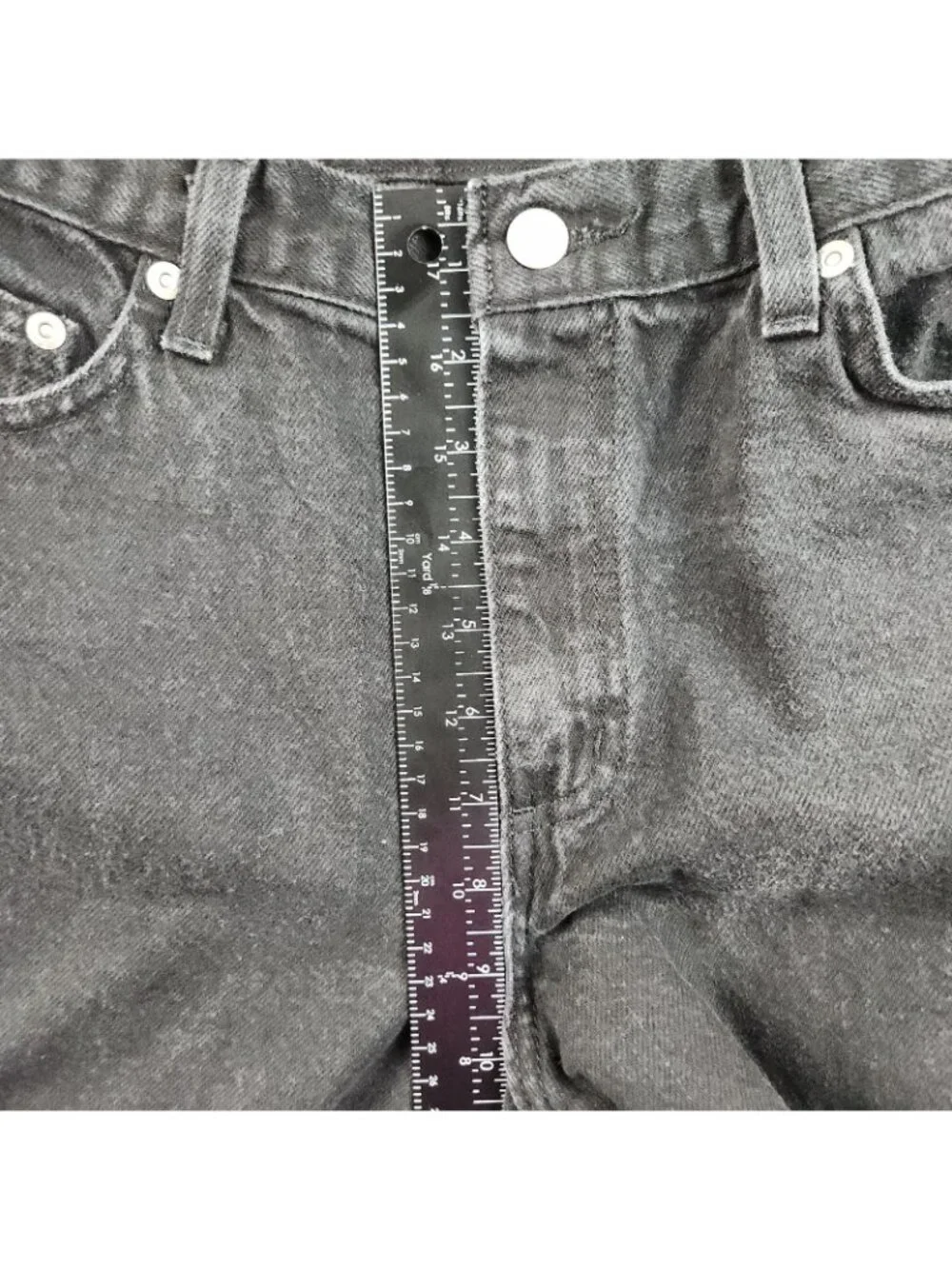 VTG Zena Jeans Size 10 Classic Y2K High Rise Straight Leg Dark Wash Cotton Denim